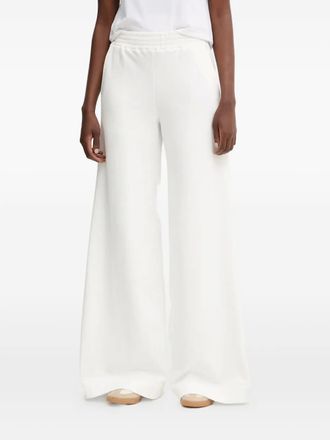 Ermanno Scervino Pantaloni a palazzo con vita elasticizzata - Bianco