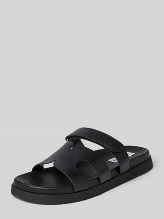 Steve Madden Sandalette aus Leder mit Klettverschluss Modell Missile in Black, Gr&ouml;&szlig;e 36