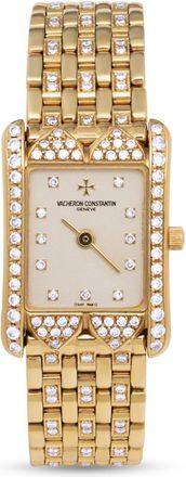 Vacheron Constantin Pre-owned Vacheron Constantin Vintage Quartz Diamond Ladies Watch 54345