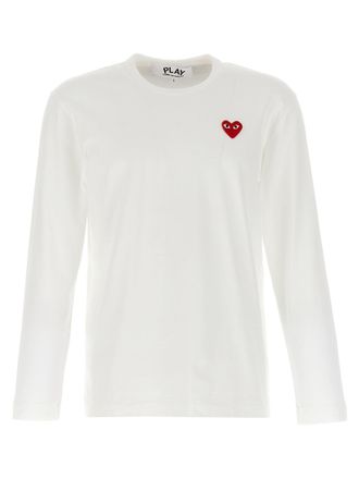 Comme Des Garçons Logo Patch T Shirt