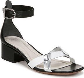 Franco Sarto Nerissa Ankle Strap Sandal in Black Multi at Nordstrom Rack, Size 6.5