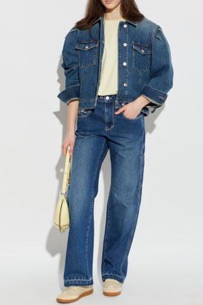 Isabel Marant Jeyda Jeans, Womens, Blue