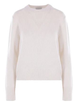 Allude cashmere crew-neck sweater - women - Cashmere - M - White