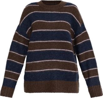 Samsøe & Samsøe Gestreepte trui - Blauw