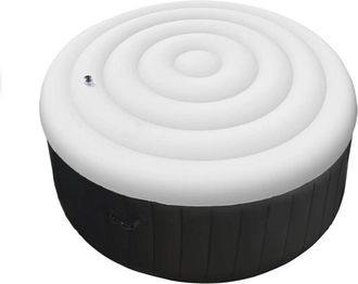 OEM Cubierta Inflable Redonda Para Spa, Cubierta Inflable Para Spa, Cubierta Inflable Para Ba&ntilde;o Con Aislamiento T&eacute;rmico (blanca)
