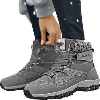 Generic 2026 Extra Wide Fit Leisure Cold Season Sport Shoes for Hiking Boots Yard/Mucker Block Heel Suede Rainy Days Country Walk Biker Motorcycle Men Ankle Z