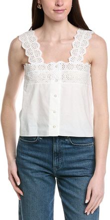 Frame Denim The Eyelet Tank
