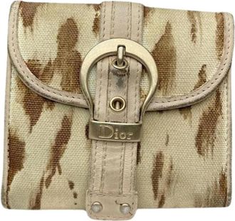 Dior Pre-owned Vintage Portemonnee - Dames - Vintage Accessoires - Bruin - ONE Size - Vintage