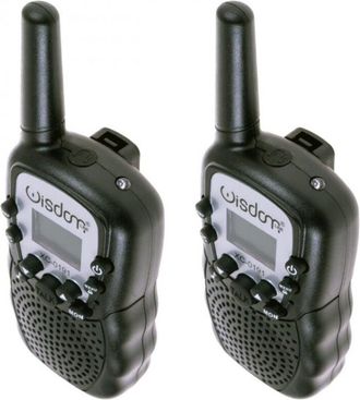 Trade Shop Trade Shop - Par De Receptores Walkie Talkie Con Alcance De Hasta 3 Km 400-470mhz