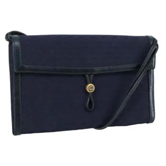 Gucci Pre-owned Canvas gucci-bags - Dames - Pre-owned - Blauw - Maat: ONE Size