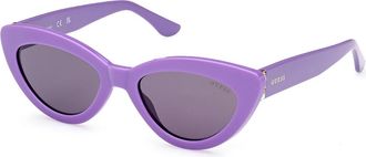 Guess GU7905 80Y Womens Sunglasses Purple Size 52