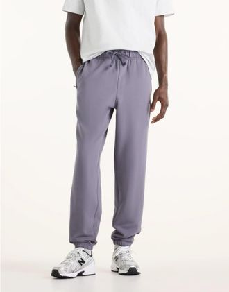 New Balance Athletics - Joggers in spugna grigio nettuno