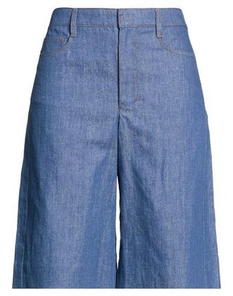 Max Mara BOTTOMWEAR - Denim shorts on YOOX.COM