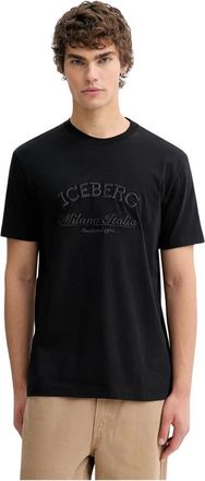 Iceberg Uomo, Top, Nero, XL, new