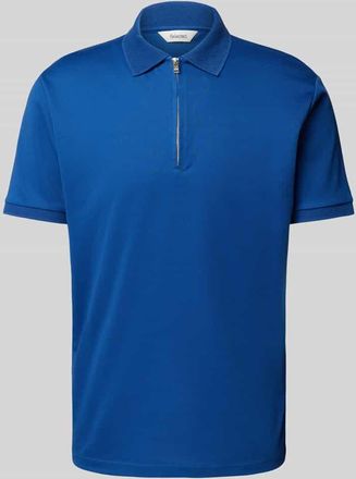 Selected Regular Fit Poloshirt aus Baumwoll-Mix Modell FAVE in Royal, Größe XXL