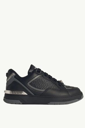 Versace BIGGIE BASKET LEATHER SNEAKERS Size: 45
