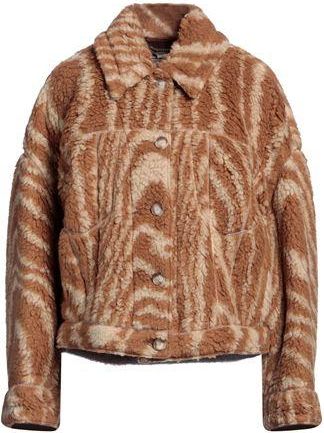 Stella McCartney ROPA DE ABRIGO - Borreguito y pelo ecol&oacute;gico en YOOX.COM