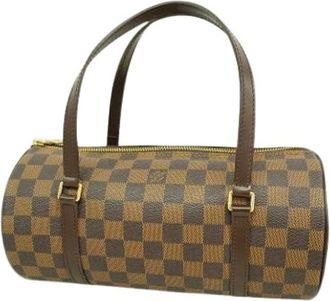Louis Vuitton Pre-owned Vintage Ebene Handtas - Dames - Pre-owned - Bruin - Maat: ONE Size