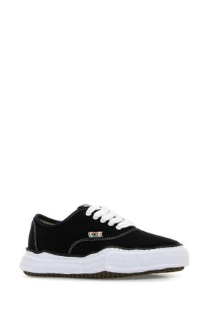 Miharayasuhiro Canvas Low-Top Sneaker - Black