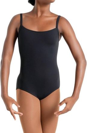 Capezio Camisole Leotard With Bratek In Black