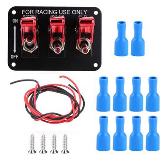 OEM Panel De Encendido Con Interruptores Basculantes, Panel De Interruptores De Palanca, Material Met&aacute;lico De Alta Calidad, Amplia Aplicaci&oacute;n Para Coches 