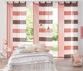 Home Wohnideen Schiebegardine »Sarnia« Schlaufen 1 Stk. tlg. inkl. Beschwerungsstange