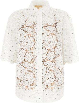 Michael Kors Donna, Camicette, Bianco, L, new