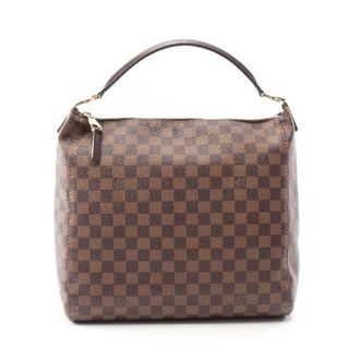 Louis Vuitton Pre-owned Handbags, female, Brown, Size: ONE SIZE Pre-owned Portobello PM Damier Shoulder Bag