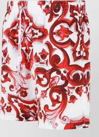 Dolce & Gabbana printed deck shorts