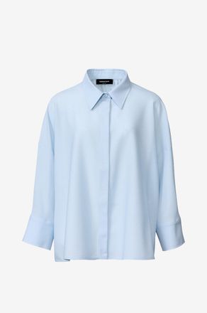 Fabiana Filippi Hemd-Jacke aus Wollmischung mit Cut-outs