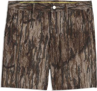 Puma Shorts da golf su misura PUMA x REALTREE da uomo, Accessori, Verde, 34