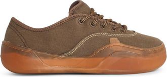 ERL Coupes modderkleurige katoenen sneakers