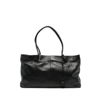 Low Classic Haricot Leather Tote Bag