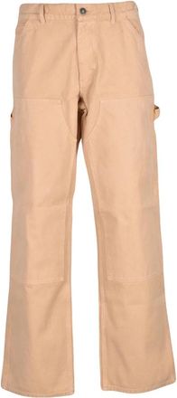 Sky High Farm Farm Workwear Straight Broeken - Heren - Straight fit broeken - Beige - M - Katoen - Broeken