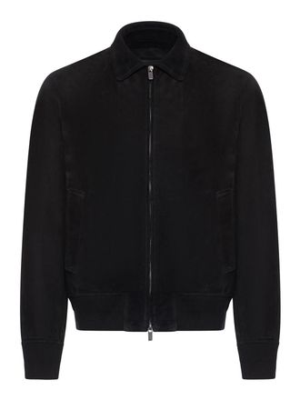 Salvatore Santoro Suede Bomber Jacket