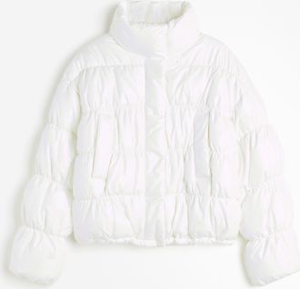 H&M Puffer-Jacke - White