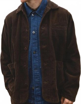 Kestin Huntley Corduroy Jacket In Brown
