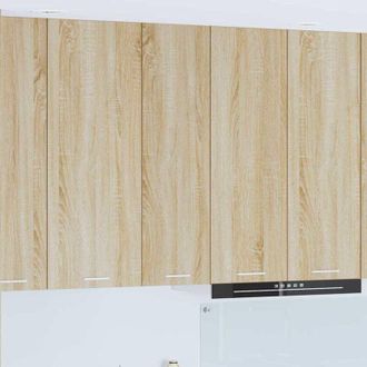 vidaXL vidaXL Armadio pensile con porta Rovere Sonoma 30 x 31 x 100 cm