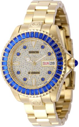 Invicta Pro Diver 49622 Dameshorloge - Automatisch Uurwerk - Roestvrij Staal met Zilveren Wijzerplaat - 38 mm