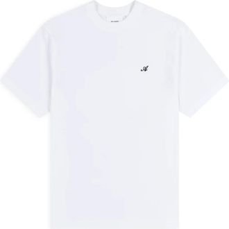 Axel Arigato Signature T-shirt - Heren - T-shirts - Wit - M - Katoen - Tops