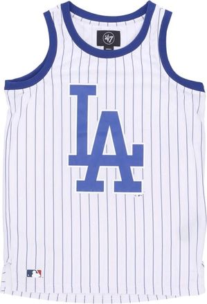 47 Brand Sportswear, male, White, Size: 2XL Pinstriped Grafton Jersey