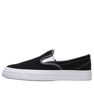 Converse One Star CC Pro Suede Slip-On Black White 160545C