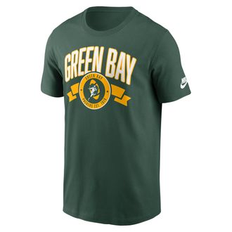 Nike Green Bay Packers Rewind Front And Back Hit Essential Nike Mens NFL T-Shirt in Green | N1993EE7TV-93P