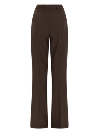Golden Goose Virgin Wool Tailored Trousers - Brown
