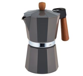 cilio Legno Stovetop Espresso Maker, 15-Ounce in Gray at Nordstrom