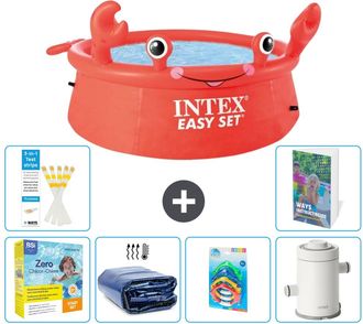 Intex Piscina Easy Set Redonda - Cangrejo - 183x51 Cm - 7-piezas S7