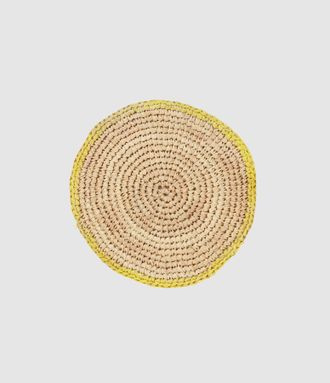 Domoina Dessous de verre Jaune