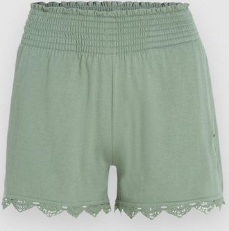 O'Neill Essentials Ava Smocked Shorts gr&uuml;n