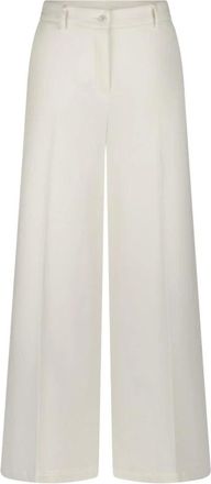Seductive Shiloh Wijde Broek - Dames - Wijde Broeken - Wit - M - Broeken
