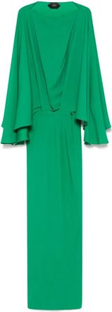 Taller Marmo Abito lungo con pieghe - Verde